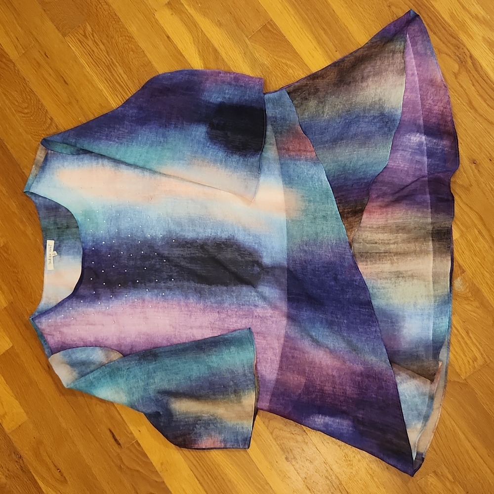 Indigo Soul Tye Dye Blouse